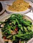 菜台炒腊肉