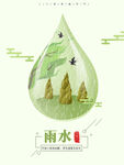 雨水海报