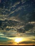 夕阳 日落