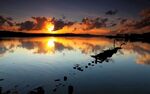 日落 晚霞 夕阳