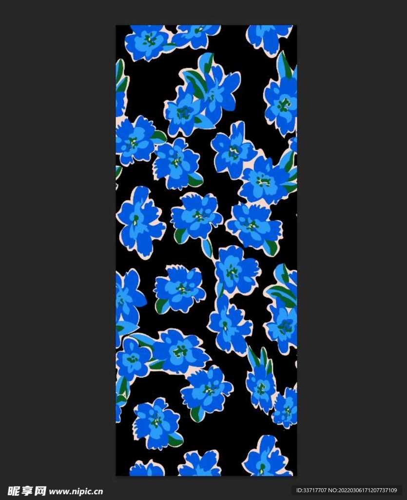 色块花 