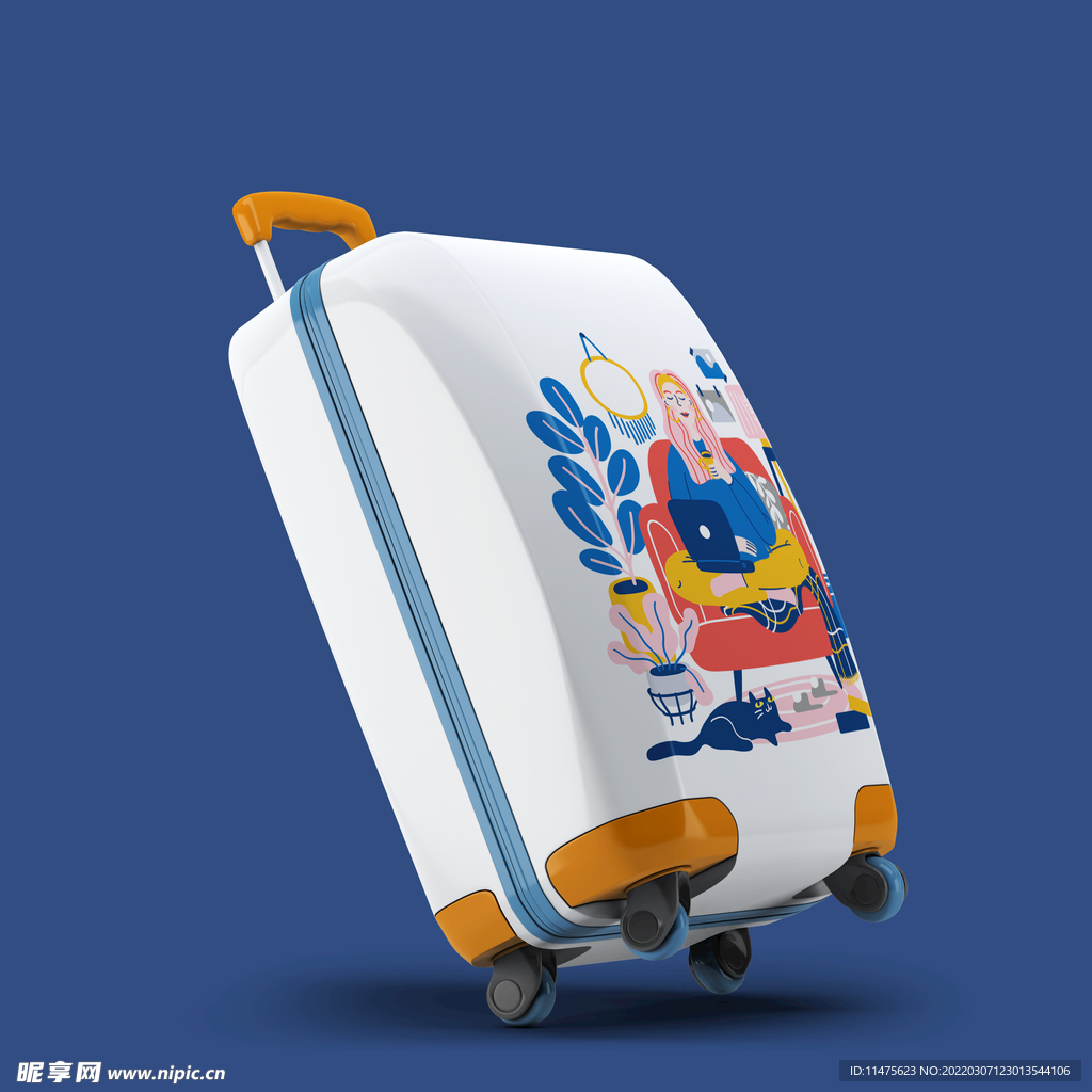 行李箱样机