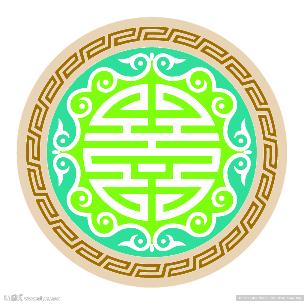 中式图纹花纹图案PSD分层素材