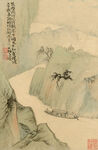 山水画  