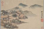 山水画  