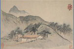山水画  