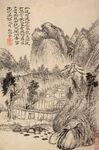 山水画  