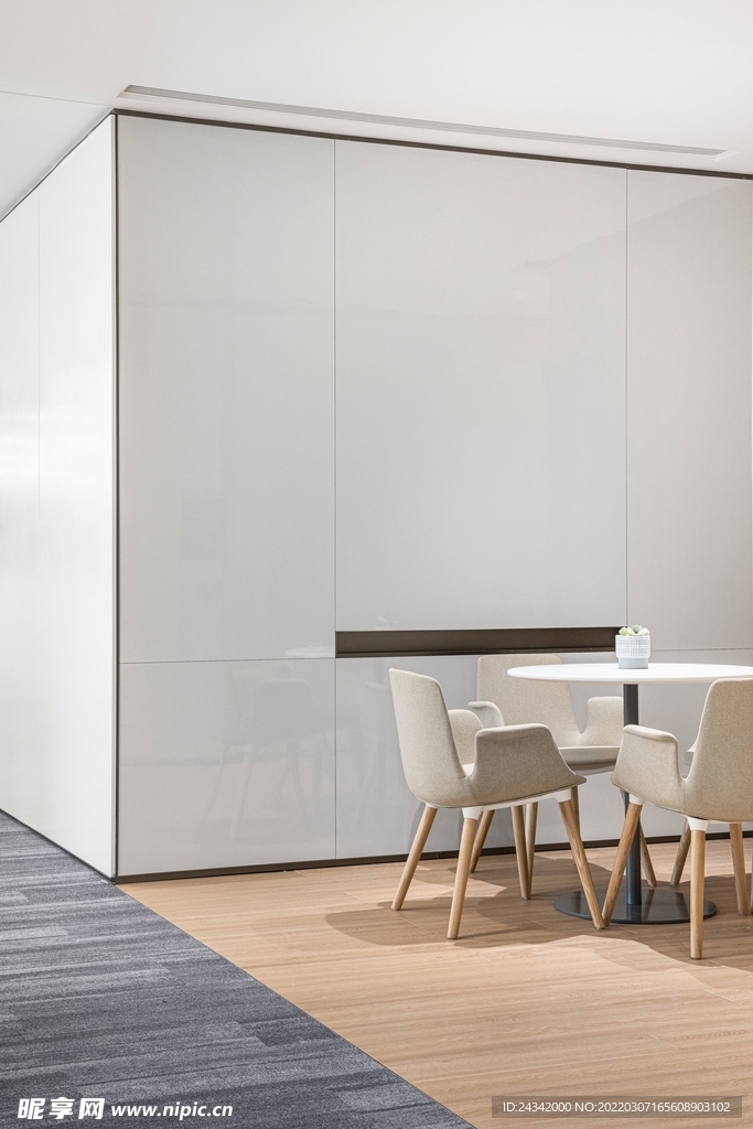 办公空间装饰实景图