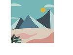插画山