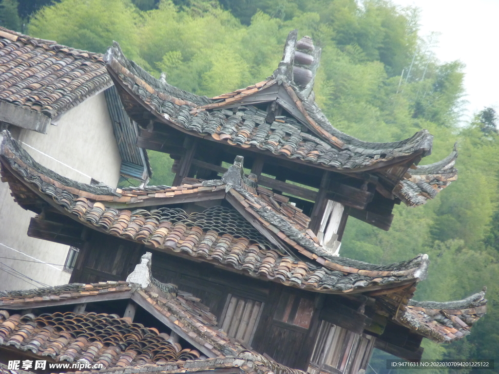 福建和平县丞署古建屋顶