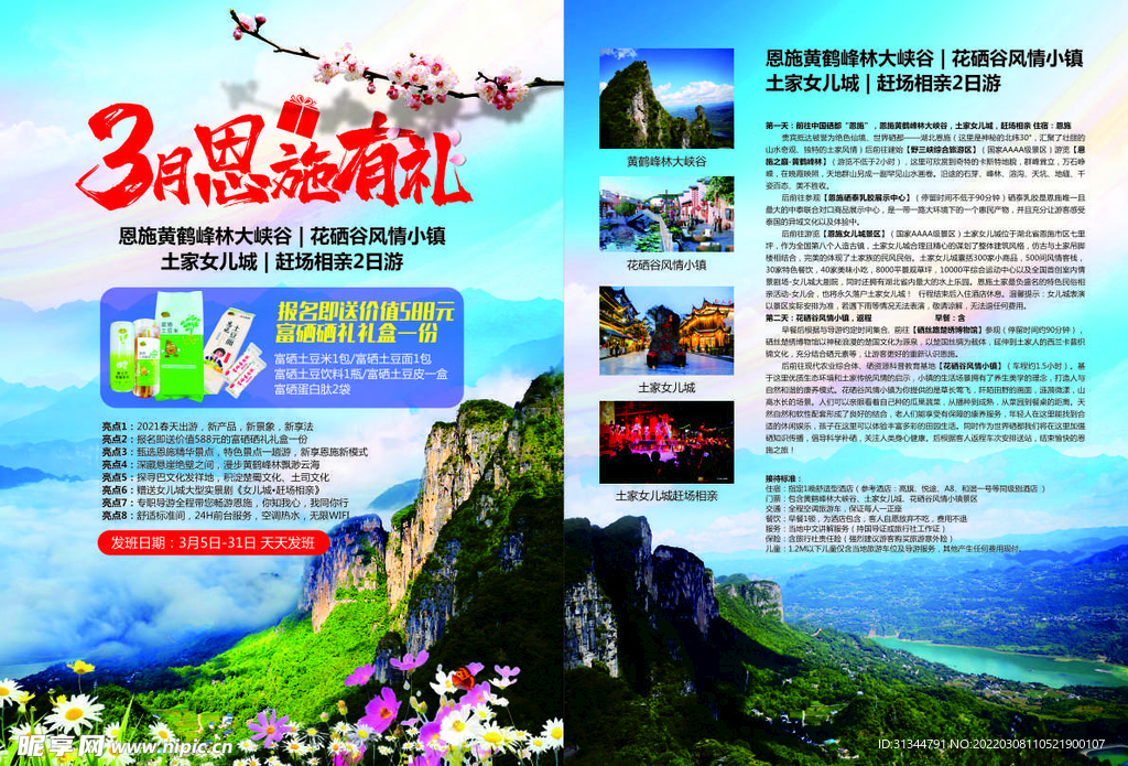 旅游单页