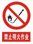 建筑禁止明火作业图标