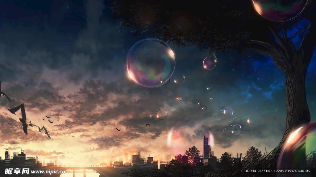 夕阳