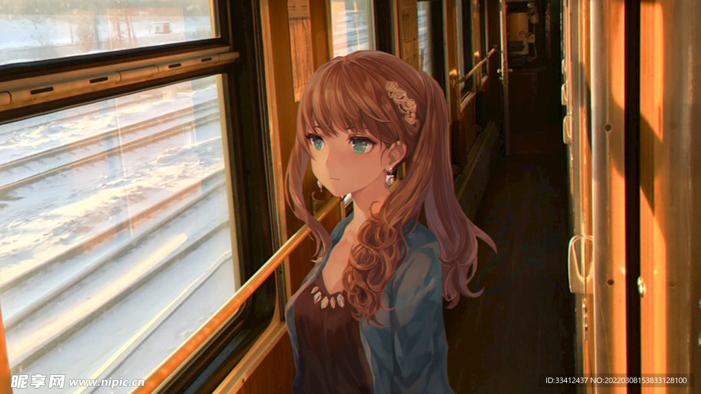 美女