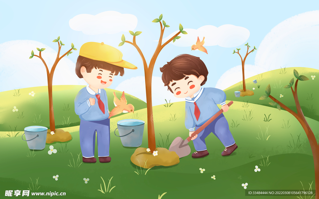 植树节