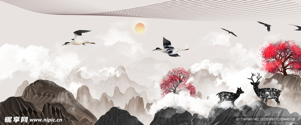 山水画