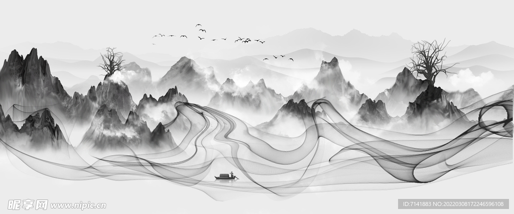 山水画