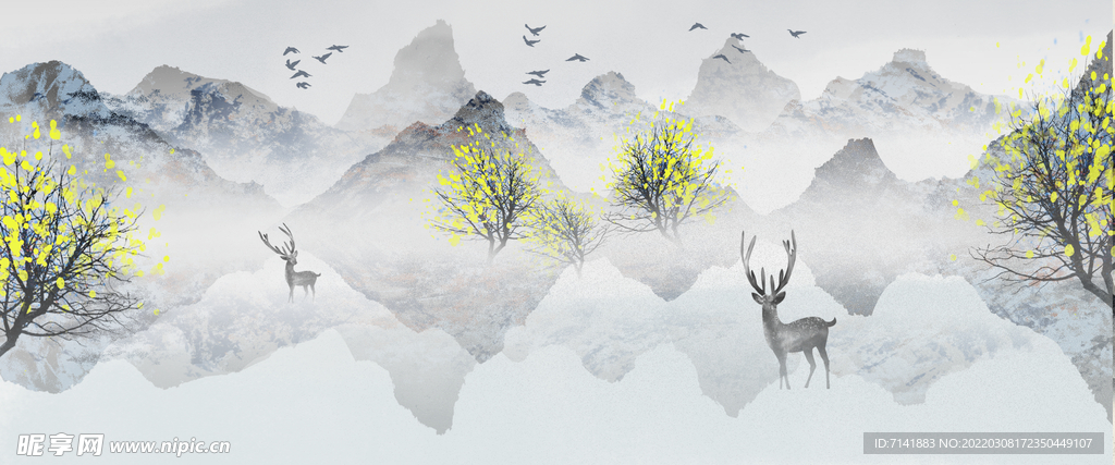 山水画
