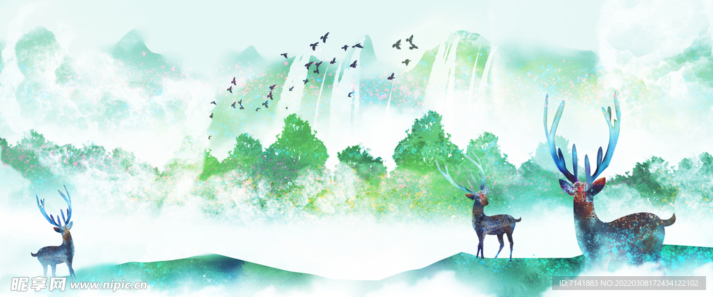 山水画