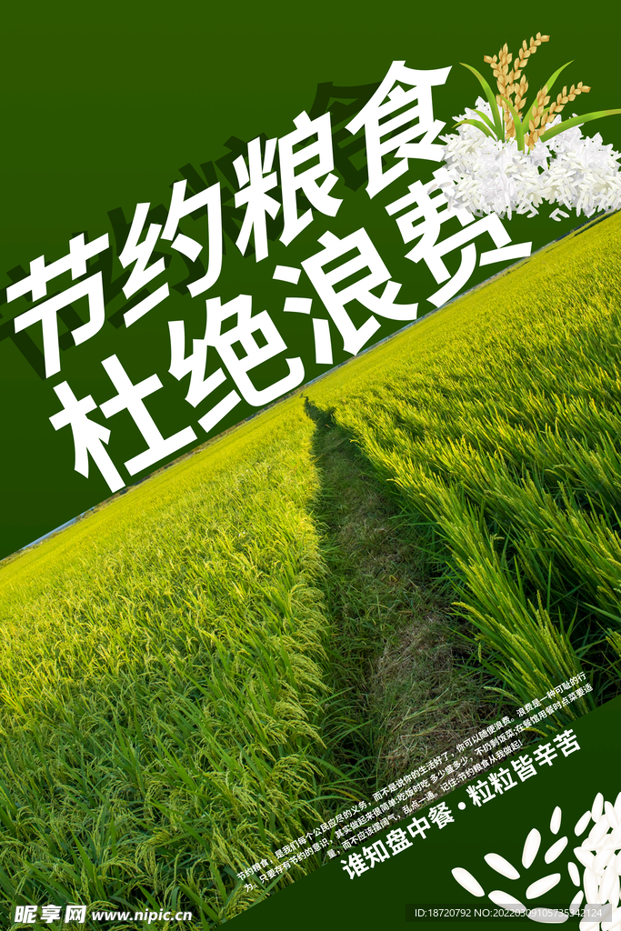 珍惜粮食
