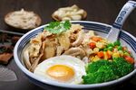 手撕鸡饭