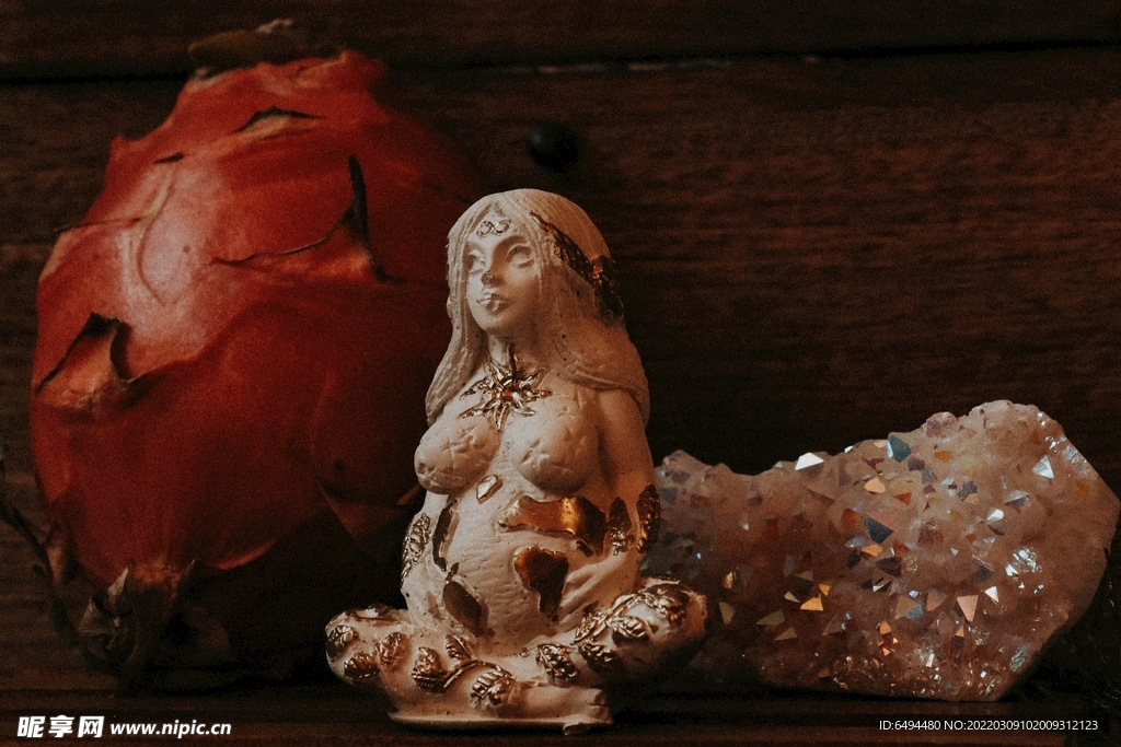 盖亚女神雕塑大地母亲艺术雕像