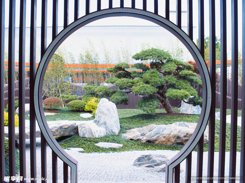 园林建筑风景 