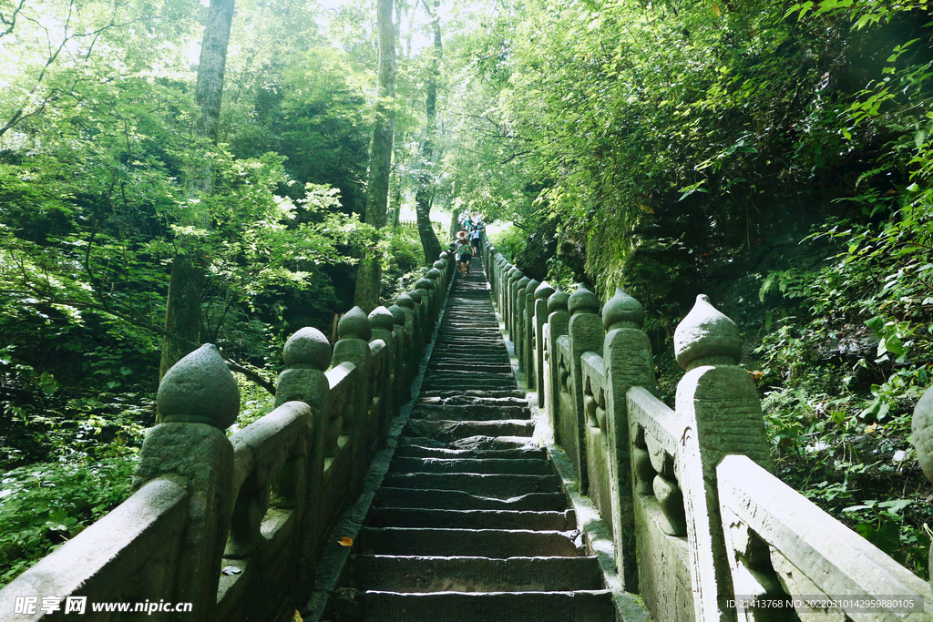 山路风景 