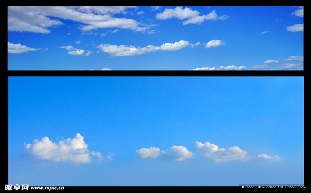 蓝天白云 