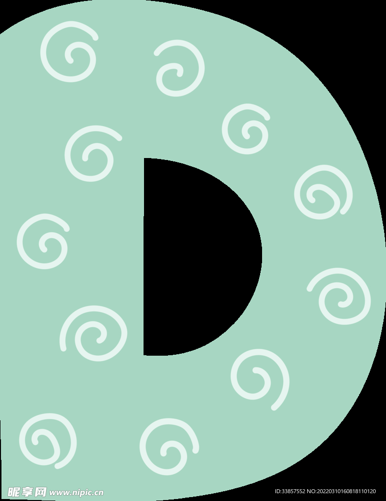 字母             