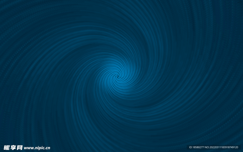 蓝色背景旋涡背景