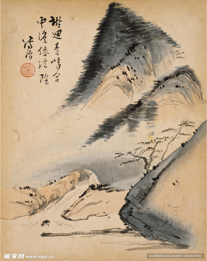 山水画 