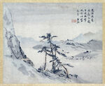 山水画  