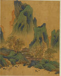 山水画  
