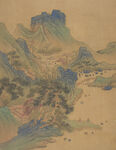 山水画  
