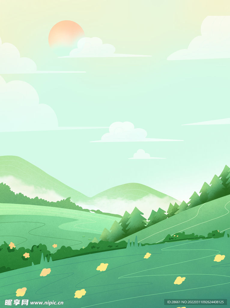 春天背景