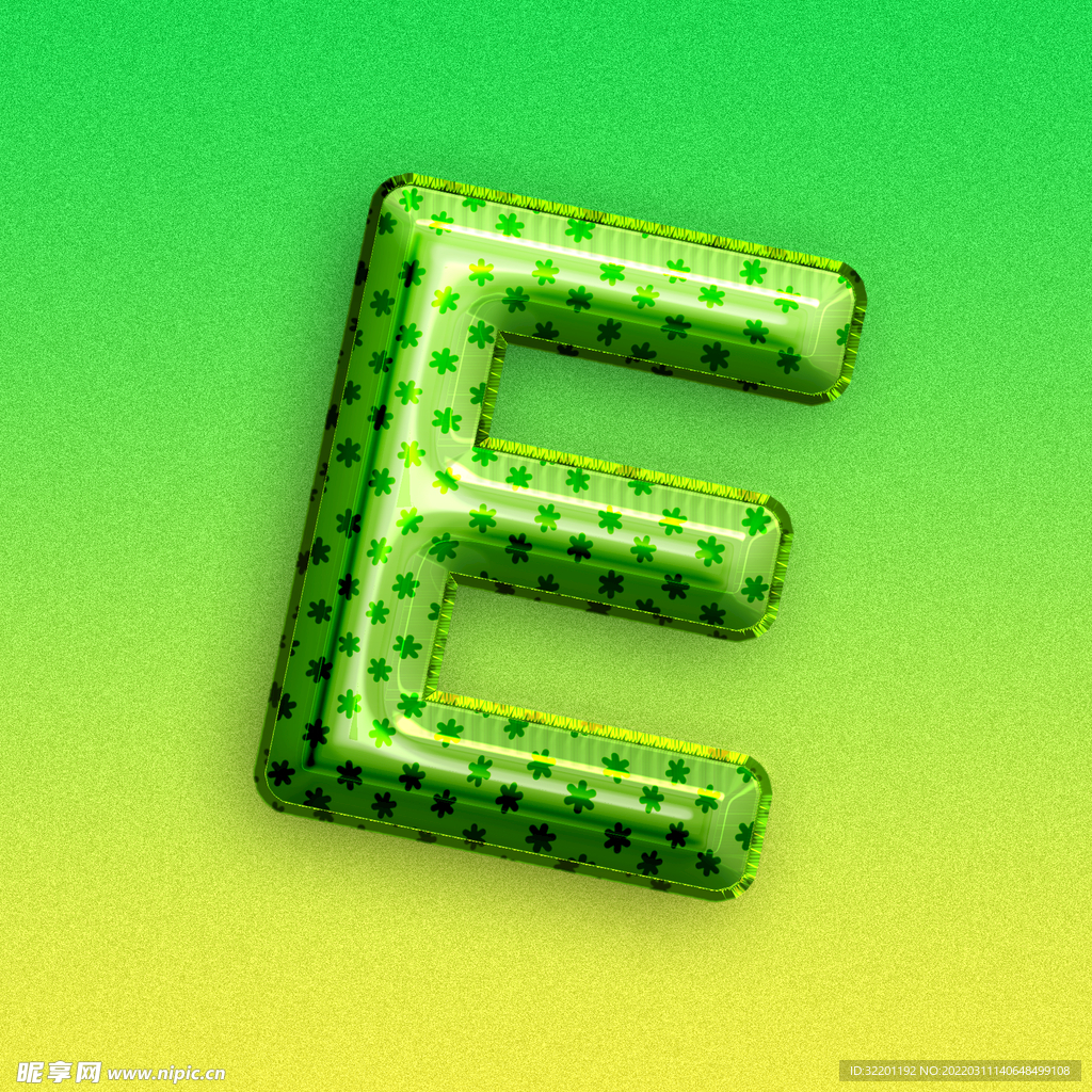 气球字体