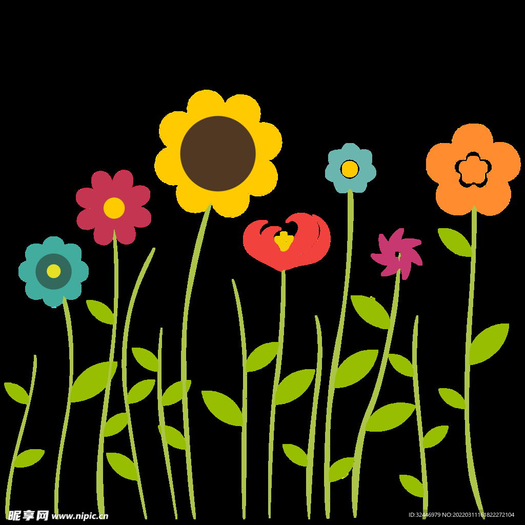 花