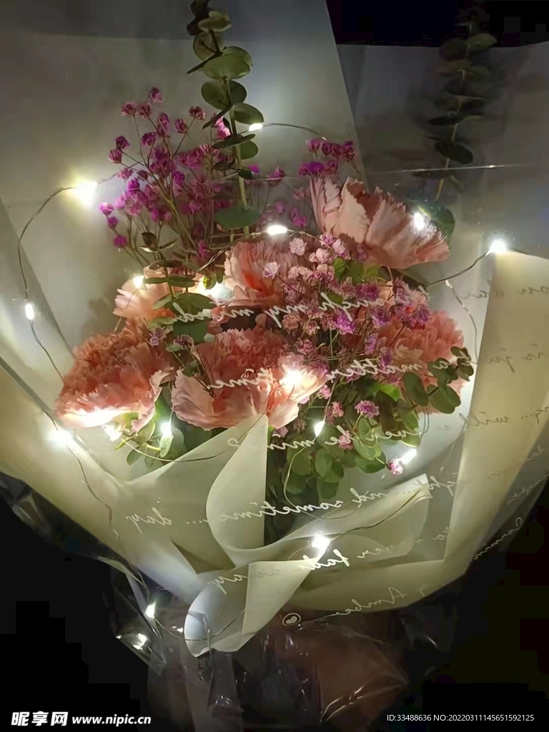 灯光花束