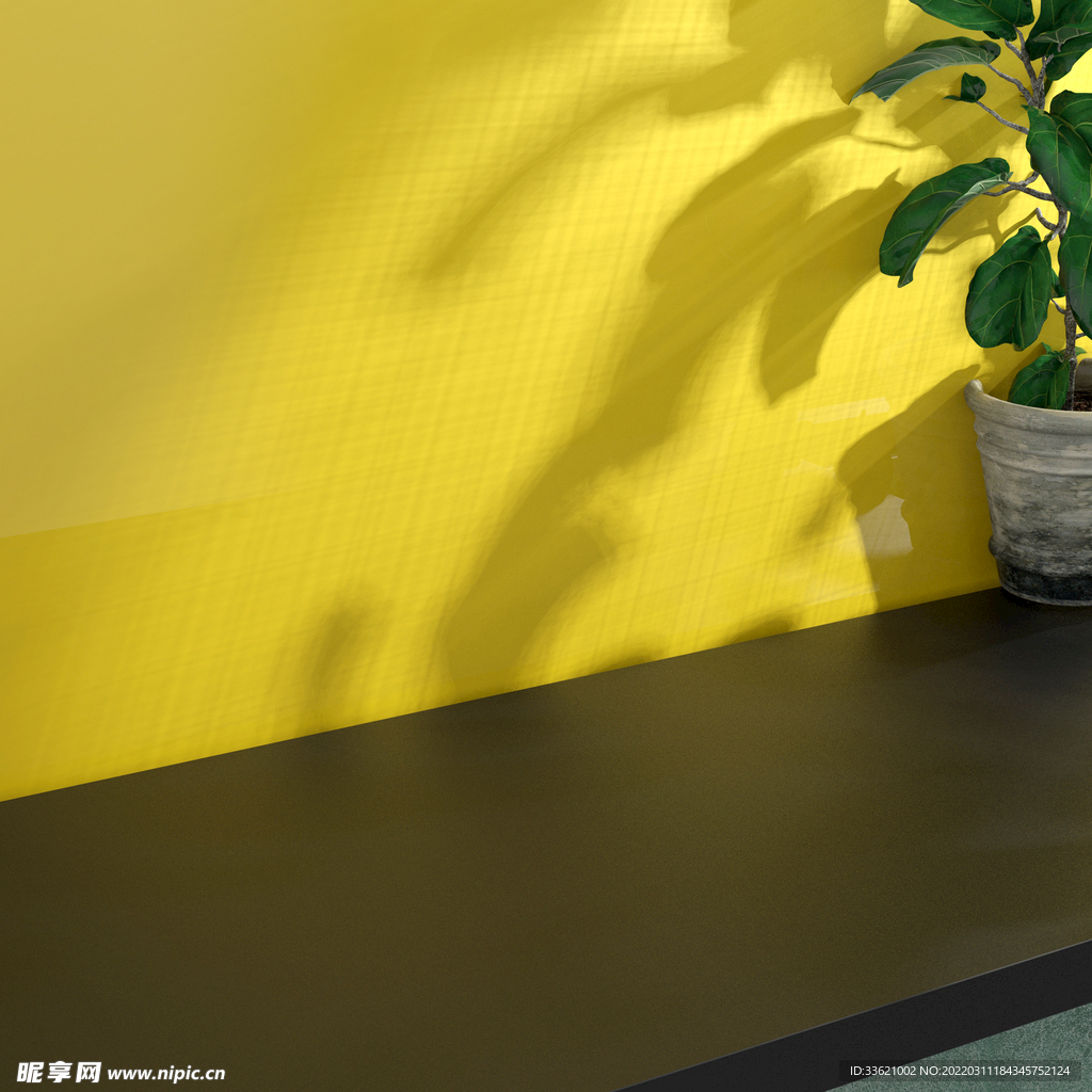 立体展台 C4D电商海报 台子