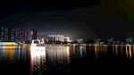 湖面夜景