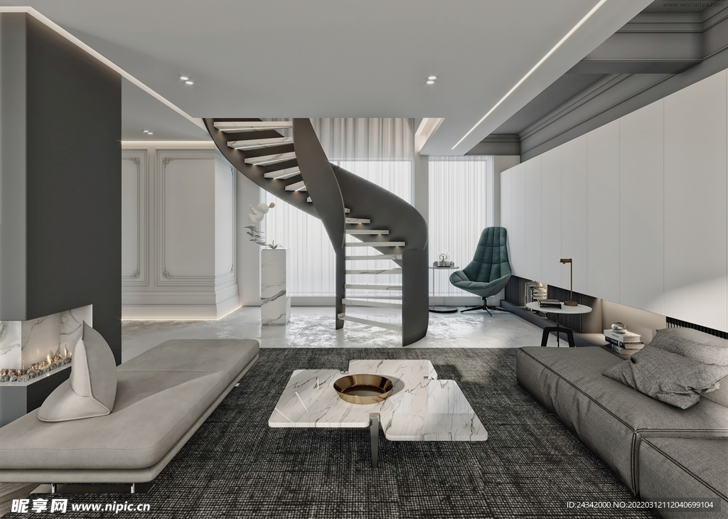 别墅家装实景图