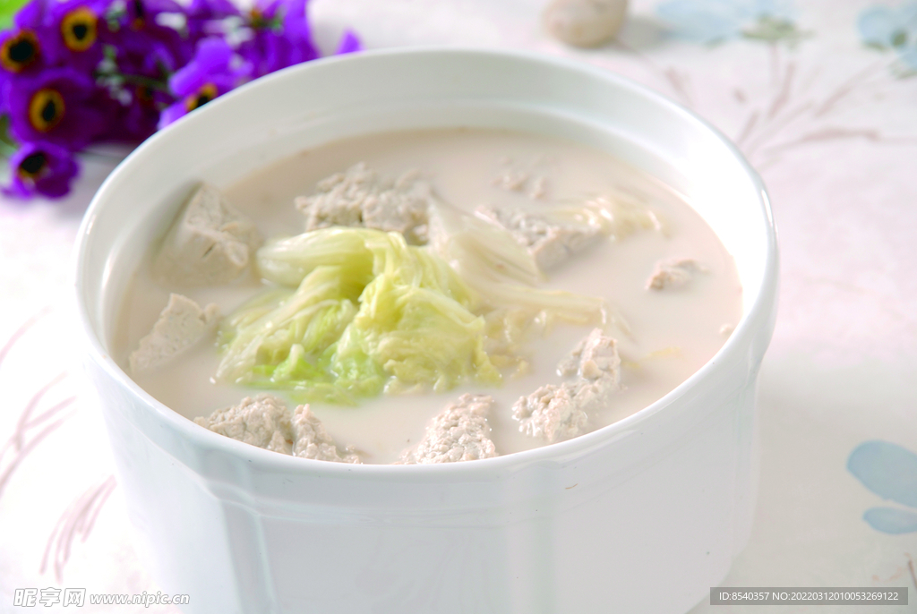 白菜炖豆腐