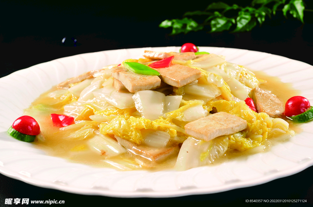 白菜烧豆腐