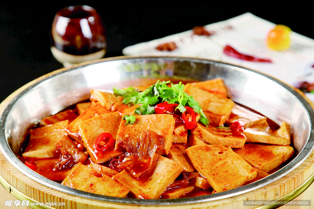 大盆千页豆腐