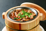 滑子菇烩酥肉