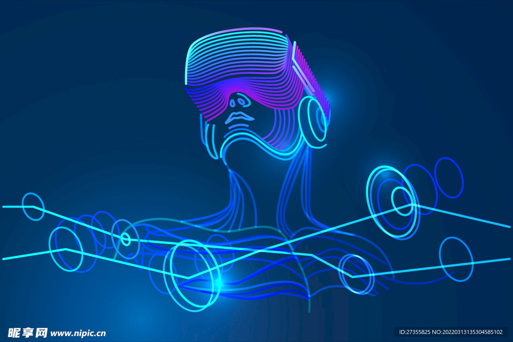 VR眼镜 科幻 未来