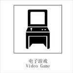 电子游戏矢量图形标识设计