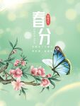 春分海报背景