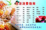 洗浴价目表